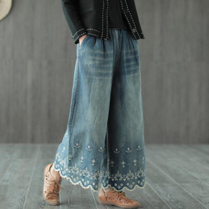 Which Women Denim Wide Leg Pants Do You Like Best?